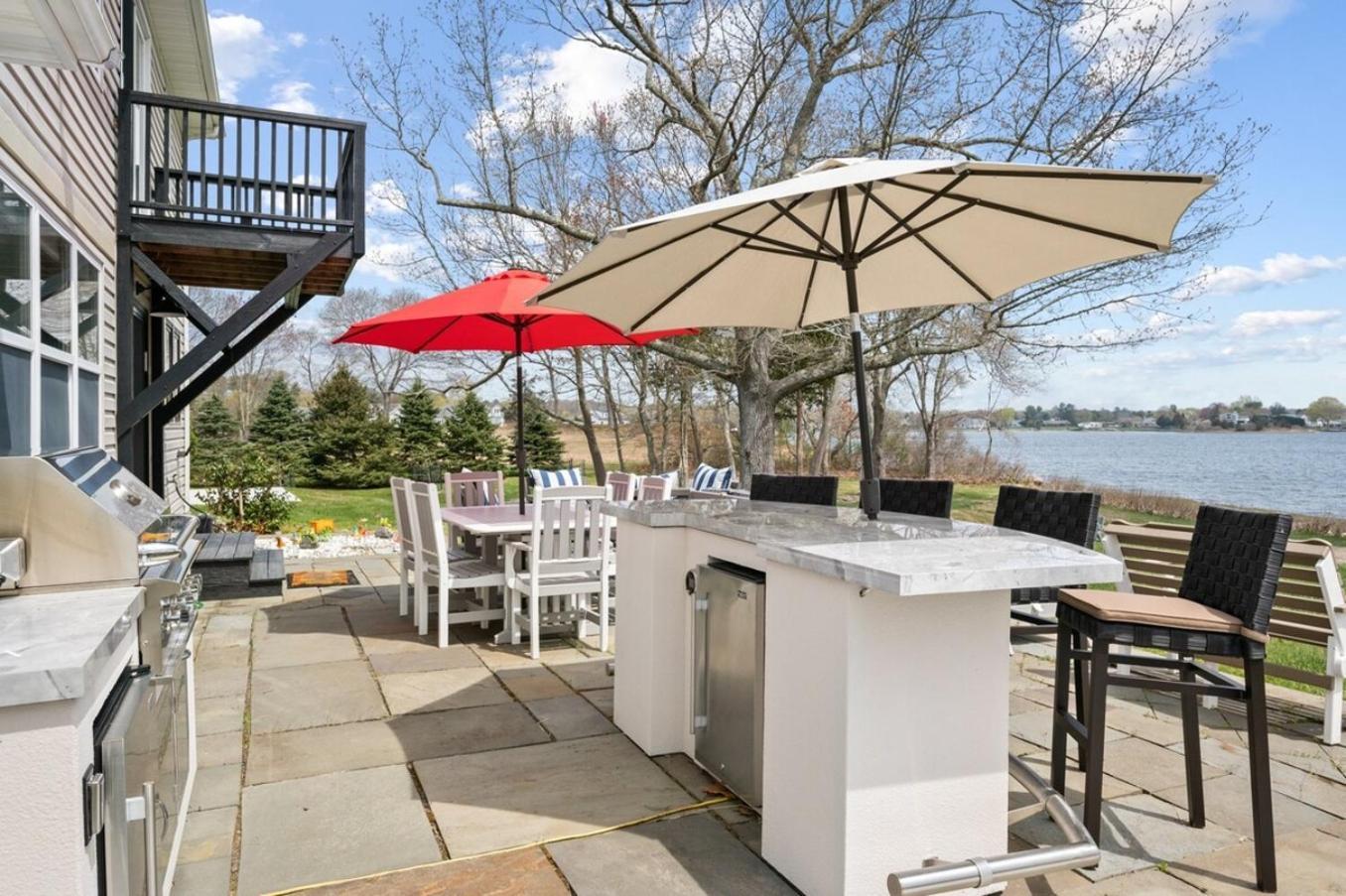 Villa 37 Wamphassuc Rd Chteau Stonington Esterno foto