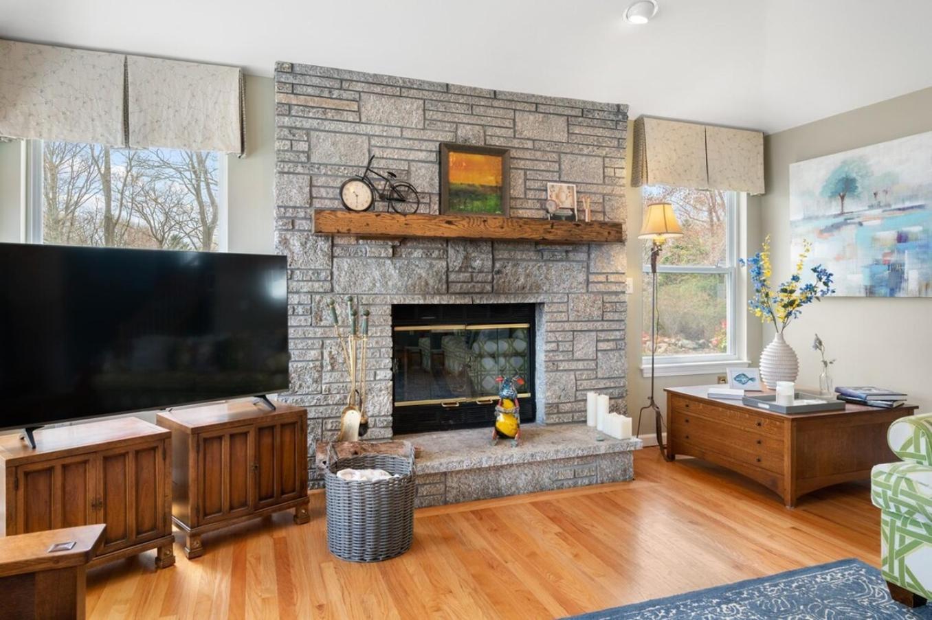 Villa 37 Wamphassuc Rd Chteau Stonington Esterno foto